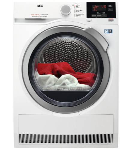 AEG T8DEG844 сушилка для белья Отдельно стоящий Фронтальная загрузка 8 kg Белый