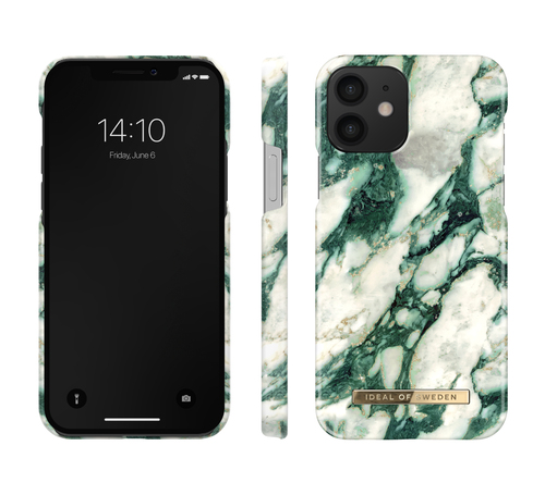iDeal of Sweden Printed Case iPhone 12/12P Calacatta Emerald Mrb – image 3