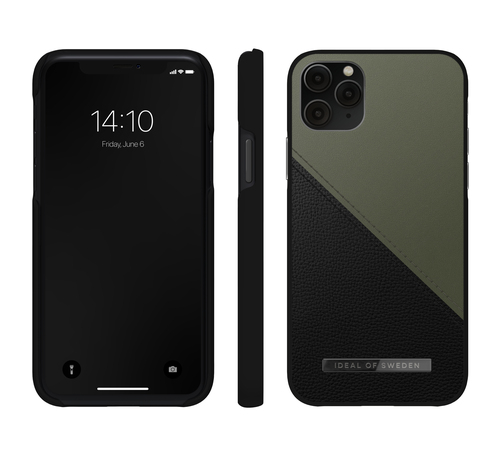 iDeal of Sweden Atelier Case iPhone 11P/XS/X Onyx Black Khaki – image 2