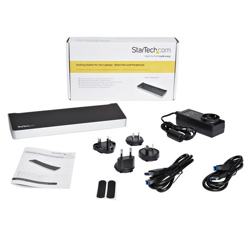 StarTech.com Dual-Monitor KVM USB 3.0 Docking Station for Two Laptops – image 8