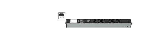 Vertiv Knürr DIS Rack PDU, Safety Basic, 0U/1U, input GST18