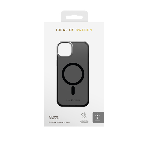 iDeal of Sweden Clear Case MagSafe iPhone 15 Plus Tinted Black – image 3