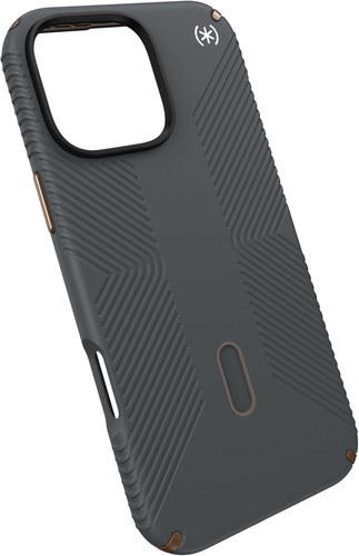 Speck Presidio2 Grip + ClickLock Apple iPhone 16 Pro Max Charcoal Grey - with Microban