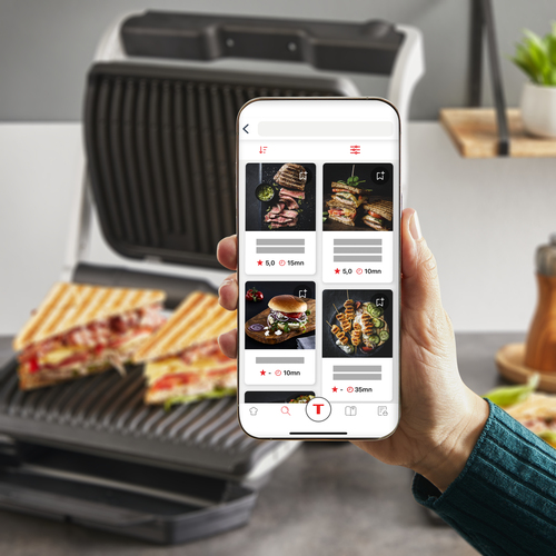 Tefal OptiGrill+ GC717D Rvs, afbeelding 7