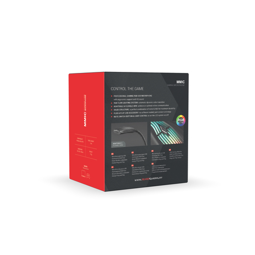 Mars Gaming MMIC microphone Black Table microphone – image 8