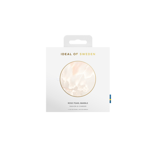 iDeal of Sweden Fashion Wireless Charger Rose Pearl Marble – image 3