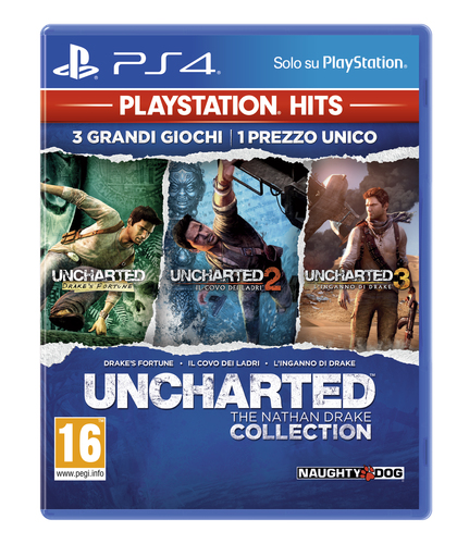 Sony Interactive Entertainment Uncharted: The Nathan Drake Collection PlayStation Hits Коллекция Английский, Испанский PlayStation 4
