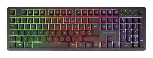 Mars Gaming MCPWXFR keyboard Mouse included RF Wireless + USB AZERTY French Black – image 2