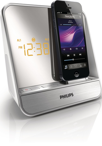 Philips AJ5305D/93 radio Clock Silver