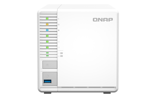 QNAP TS-364 NAS Tower Процессор Intel® Celeron® N5095 8 GB DDR4 0 TB QNAP Turbo System Белый