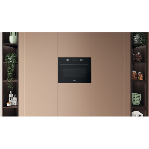 Hotpoint Class 6 HCW6O7HTSBUK Built-in Compact Combination Microwave - Black - image 4