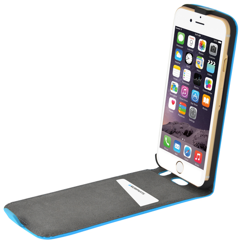 Mobiparts Premium Flip Case Apple iPhone 6, iPhone 6S Light Blue – image 4