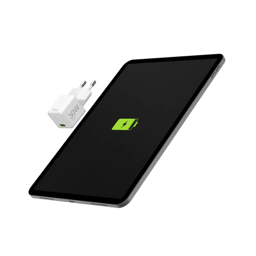 Hama Fast Charger USB-C PD/QC/GaN Super-Mini Charger 30 W Oplader Wit, afbeelding 8