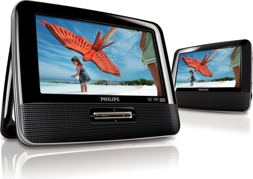 Philips Dual screen portable DVD player PD7022/12