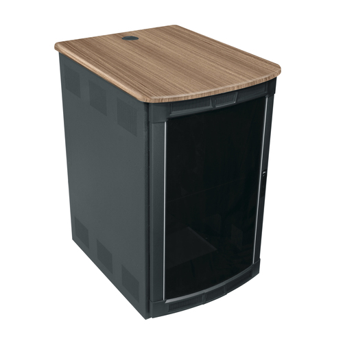Middle Atlantic BGR-25SA32MDK-EA rack cabinet 25U Freestanding rack Black, Wood