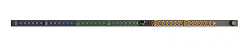 Vertiv MN03E4W0-42PZ68-2TL21A0A10-S power distribution unit (PDU) 42 AC outlet(s) 0U Black