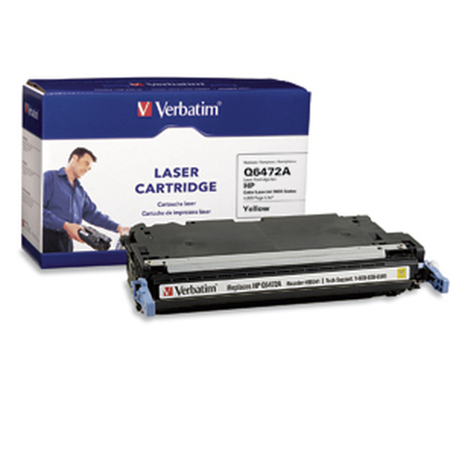 Verbatim HP Q6471A Yellow Toner Cartridge