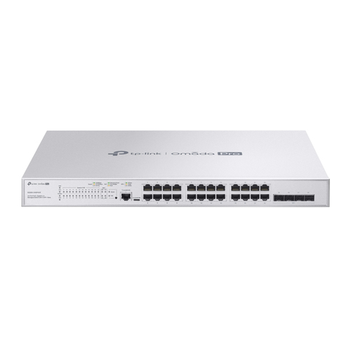 TP-Link Omada Pro S5500-24GP4XF сетевой коммутатор Управляемый L2/L2+ Gigabit Ethernet (10/100/1000) Питание по Ethernet (PoE) Серый