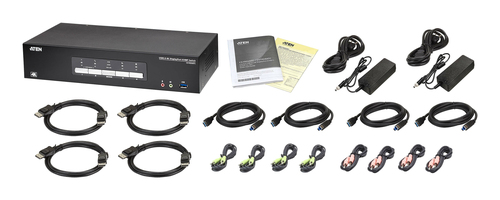 ATEN CS1924ATC KVM switch Black – image 4