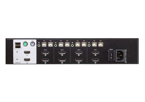 ATEN 4-Port USB DisplayPort Dual Display Secure KVM Switch (PSS PP v3.0 Compliant) – image 3