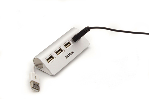 Nilox HUB 4 PORTE USB 2.0 ALLUMINIO – image 5