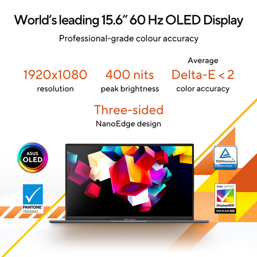 ASUS Vivobook 15 OLED M1505YA-L1312W AMD Ryzen™ 5 7430U Laptop – image 7