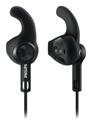 Philips ActionFit SHQ1300BK/27 headphones/headset Wired In-ear Black