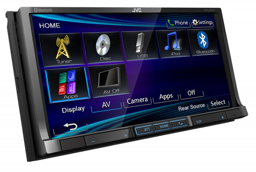 JVC KW-V40BT car media receiver Black Bluetooth
