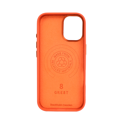 GRE8T GRS Vegan Leather, Orange iPhone17 Retail – image 3