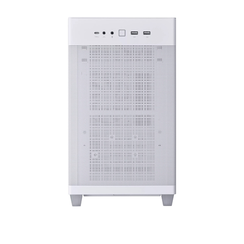 Asus Prime AP201 Compact Tempered Glass Micro Atx PC Case - White - image 1
