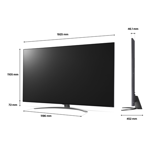 LG 86QNED866QA.AEK TV 2.18 m (86") 4K Ultra HD Smart TV Wi-Fi Metallic – image 4