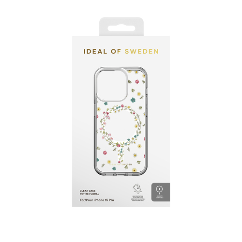 iDeal of Sweden Clear Case MagSafe iPhone 15 Pro Petite Floral – image 4