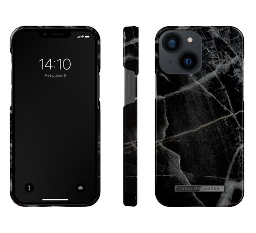iDeal of Sweden Printed Case iPhone 13 Mini Black Thunder – image 2