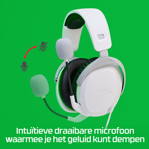 HyperX CloudX Stinger II Xbox Bedraad Wit – Foto 9 van 10