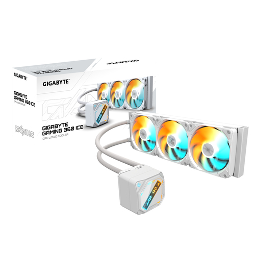 Gigabyte GP-Gigabyte Gme Ice 360 Argb All-in-One Liquid CPU Cooler - White - GP-Gigabyte Gme 360I - image 5