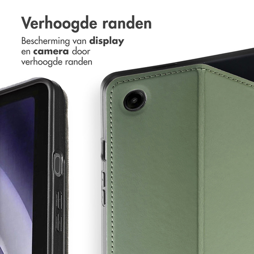 Accezz Classic Tablet Case Samsung Galaxy Tab A9 8.7 inch - Groen, afbeelding 3