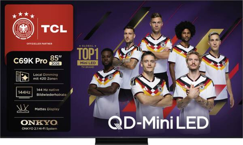 TCL QD Mini-led 85" C69K Pro (2026)