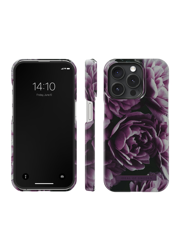 iDeal of Sweden Printed Case iPhone 15PR Deep Purple Bloom – image 2