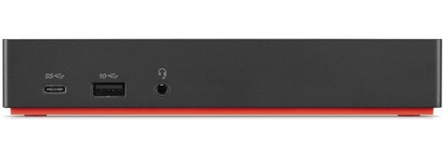 Lenovo 40AS0090EU laptop dock/port replicator Wired USB 3.2 Gen 1 (3.1 Gen 1) Type-C Black