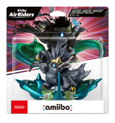 Nintendo amiibo - Noir Dedede & Hydra - Kirby Air Riders Интерактивная игровая фигура