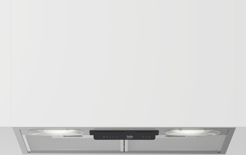 Beko HNU51311S Dunstabzugshaube Unterbaut Silber 381 m³/h D