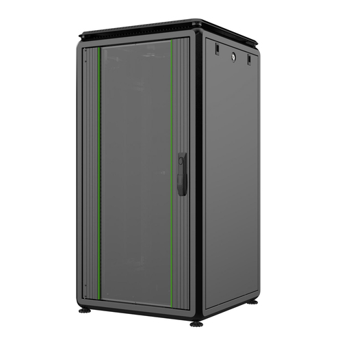 Lanview RDL22U66BL rack cabinet 22U Freestanding rack Black