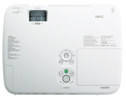 NEC M300X Standard throw projector 3000 ANSI lumens LCD XGA (1024x768) – image 2