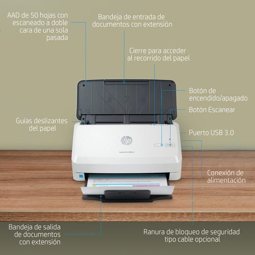 Escaner HP Pro 2000 s2