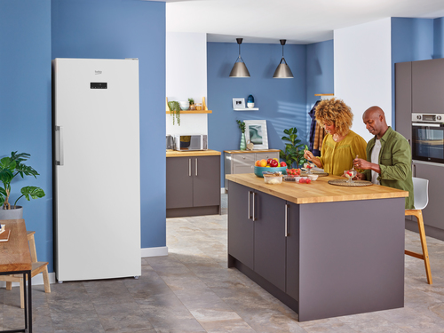 Beko FFEP3791W Freestanding Tall Frost Free Freezer with Freezer Guard – image 9