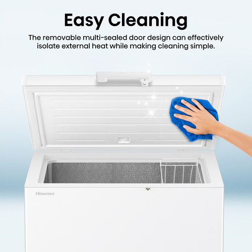 Hisense FC200N1AWE1 Chest Freezer - White - E Rated – image 5