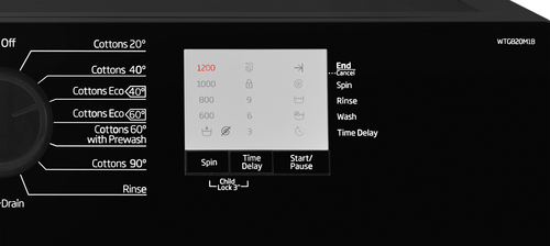 Beko WTG820M1B washing machine Front-load – image 4