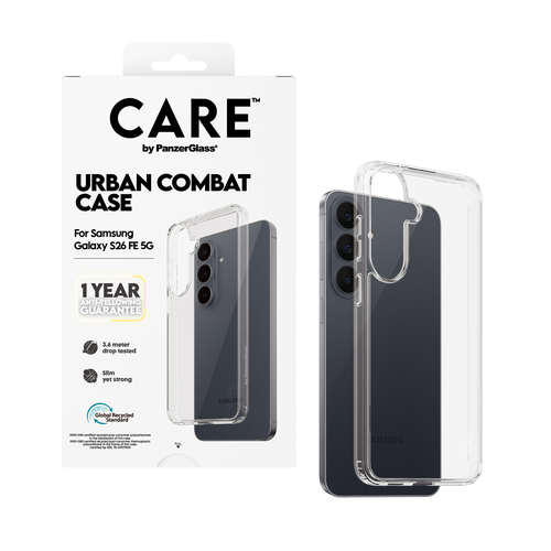 PanzerGlass CARE™ by PanzerGlass® Urban Combat Case Transparent Samsung Galaxy S26 FE 5G – image 5