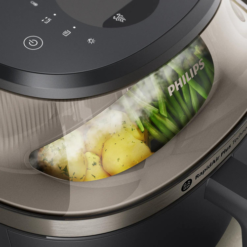 Philips 5000-serie met stoomfunctie - NA547/07 Airfryer Zwart, afbeelding 5
