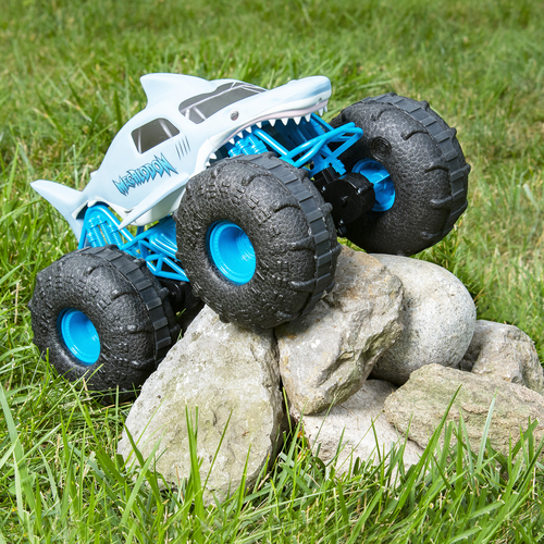 Spin Master Monster Jam , Official Megalodon STORM All-Terrain Remote Control Monster Truck, 1:15 Scale – image 2